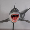 Life-Sized Great White Shark Statue - 12' Long!