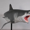 Life-Sized Great White Shark Statue - 12' Long!