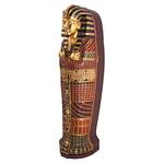 Life-Sized King Tutankhamun Sarcophagus Storage Cabinet