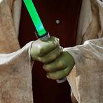 Life-Sized Star Wars Animated Seasonal Yoda Statue
