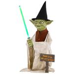 Life-Sized Star Wars Animated Seasonal Yoda Statue