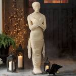 Life-Sized Wrapped Mummy Statue