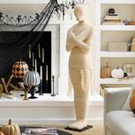 Life-Sized Wrapped Mummy Statue