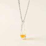 A Life's Work - Glass Pendant Filled with a Single Drop of Real Honey