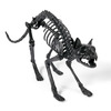 Lifesize Black Skeleton Cat