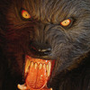 Lifesize Howling Werewolf Statue