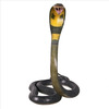 Lifesize King Cobra Snake Statue
