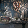 Lifesize Mermaid Skeleton - Over 6 Feet Long!