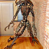 Lifesize Scrap Metal ALIEN Statue
