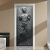 Lifesize Star Wars Han Solo Frozen In Carbonite Wall/Door Decal