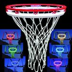 Light Up Action Super Hoop - Basketball Net LED Lighting With Shot Sensing Colors