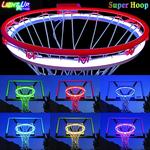 Light Up Action Super Hoop - Basketball Net LED Lighting With Shot Sensing Colors