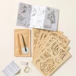 Light-Up Miniature Treehouses for Houseplants