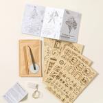 Light-Up Miniature Treehouses for Houseplants