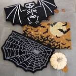 Light Up Spider Web Doormat