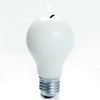 Lightbulb Candle