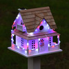 Americana Lighted Birdhouse