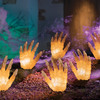 Lighted Halloween Staked Hands
