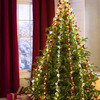 Lighted Six-String Cascade Ornament Garland