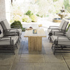 Linear Gas Fire Pit Table