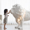 Lion X - Lifesize Lion Statue Floor Light