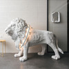 Lion X - Lifesize Lion Statue Floor Light