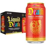 Liquid Death Cereal Criminal - Fruity Pebbles-Flavored Sparkling Water