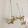 Little Wall-Mounted Rock Climber Sculptures