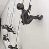 Little Wall-Mounted Rock Climber Sculptures