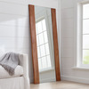 Live Edge Acacia Wood Floor Mirror