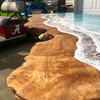 Live Edge Ocean Waves Desk