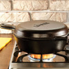 Lodge 2-in-1 Cast Iron Combo Cooker - Dutch Oven and Skillet / Lid