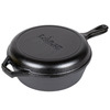 Lodge 2-in-1 Cast Iron Combo Cooker - Dutch Oven and Skillet / Lid