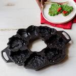Lodge Cast Iron Holiday Wreath Pan