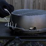 Lodge Portable Cast Iron Kickoff Grill