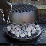 Lodge Portable Cast Iron Kickoff Grill