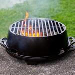 Lodge Portable Cast Iron Kickoff Grill