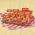Lou Malnati's x Portillo's Chicago-Style Hot Dog Deep Dish Pizza