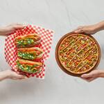 Lou Malnati's x Portillo's Chicago-Style Hot Dog Deep Dish Pizza