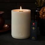 LuDela - Remote-Controlled, Self-Extinguishing Real-Flame Candle
