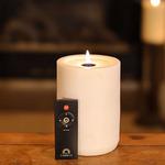 LuDela - Remote-Controlled, Self-Extinguishing Real-Flame Candle