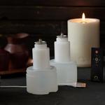 LuDela - Remote-Controlled, Self-Extinguishing Real-Flame Candle