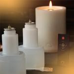 LuDela - Remote-Controlled, Self-Extinguishing Real-Flame Candle