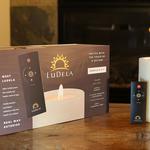 LuDela - Remote-Controlled, Self-Extinguishing Real-Flame Candle