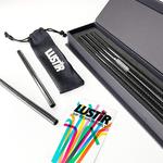 Lustir Carbon Fiber Reusable Drinking Straws