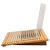 Macally EcoFan - Bamboo Laptop Stand With USB Fans