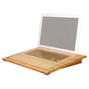 Macally EcoFan - Bamboo Laptop Stand With USB Fans