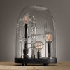 Mad Scientist Chemistry Lamps Beneath Glass Cloches