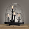 Mad Scientist Chemistry Lamps Beneath Glass Cloches