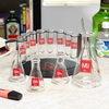 Mad Scientist Shot Glass Set